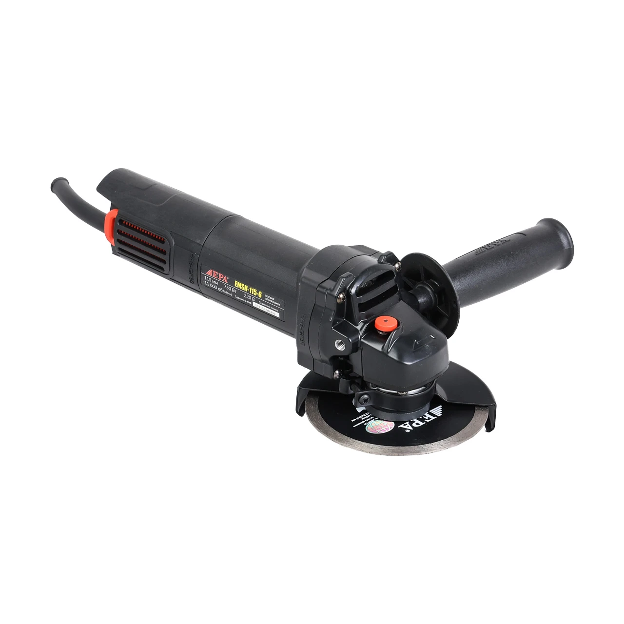 Угловая шлифовальная машина EPA (EMSH-115-6 750 Вт)