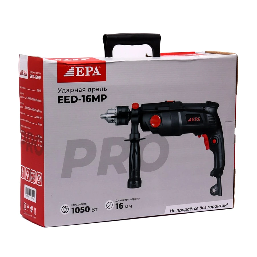 Дрель электрическая EPA (EED-16MP PRO 1050 Вт)