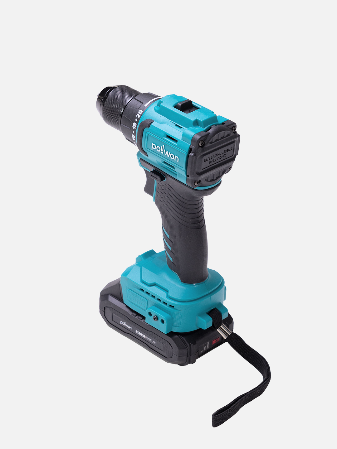 Шуруповерт аккумуляторный Pollwon (PW100-20/45, 20 В)
