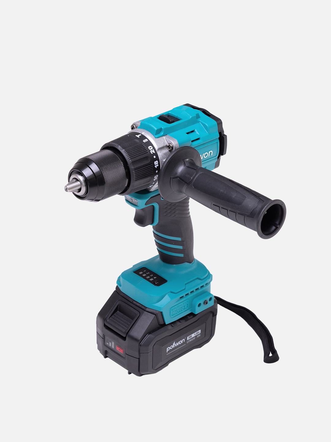 Шуруповерт аккумуляторный Pollwon (PW100-20/70, 20 В)