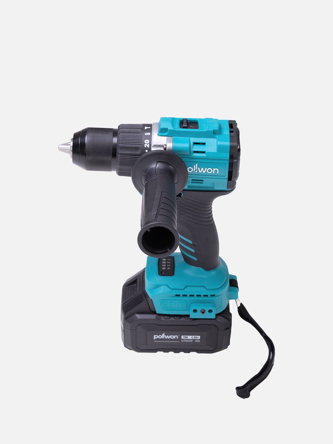 Шуруповерт аккумуляторный Pollwon (PW100-20/70, 20 В)