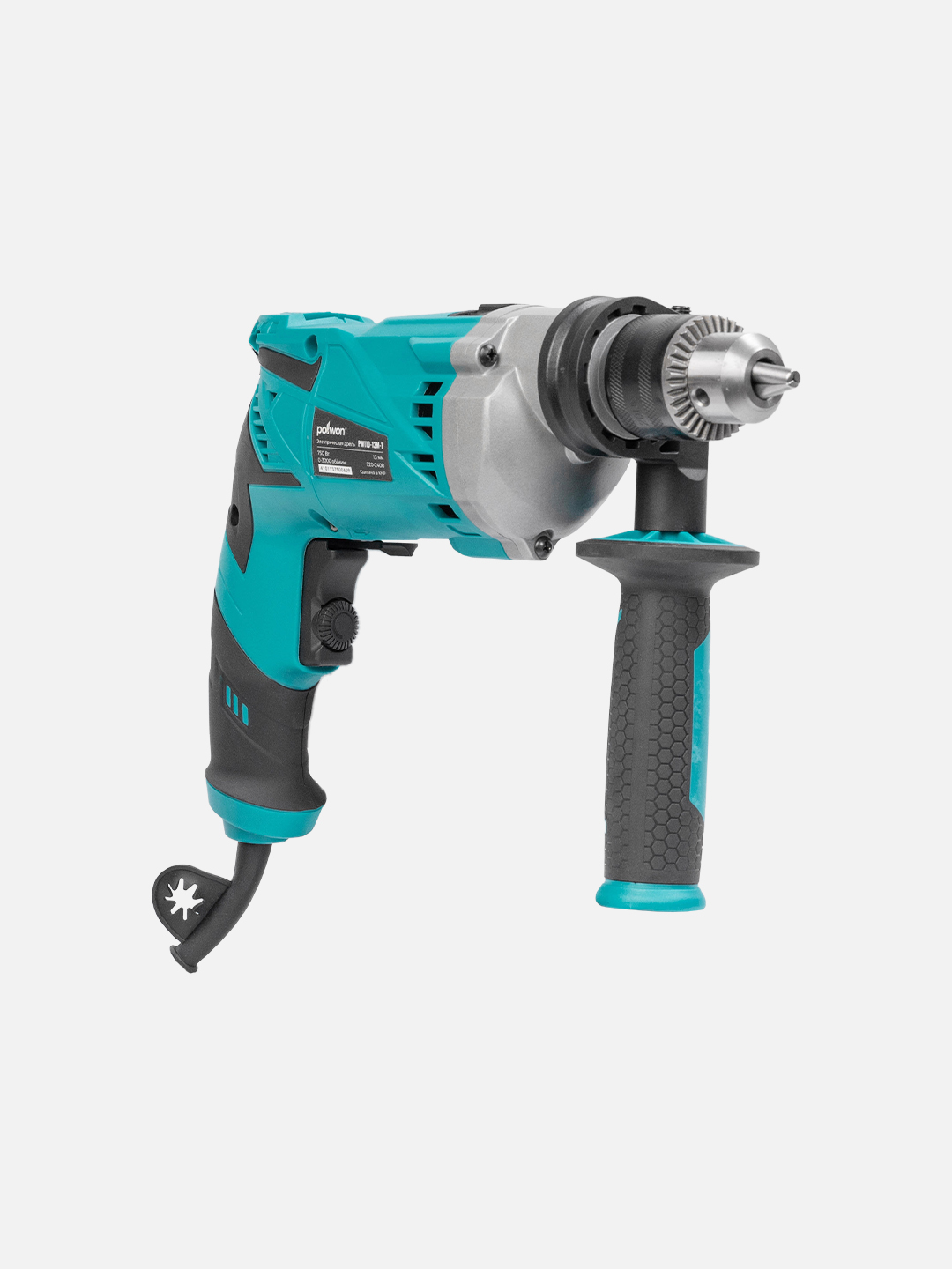 Дрель электрическая Pollwon (PW110-13M-1, 750 Вт)