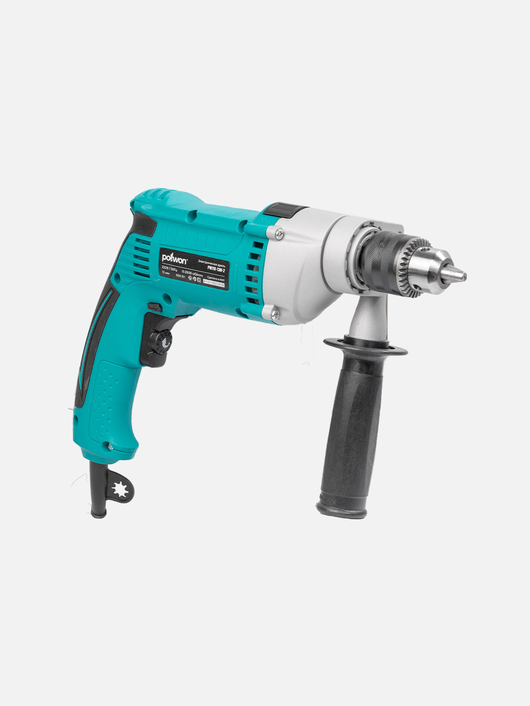 Дрель электрическая Pollwon (PW110-13M-2, 850 Вт)