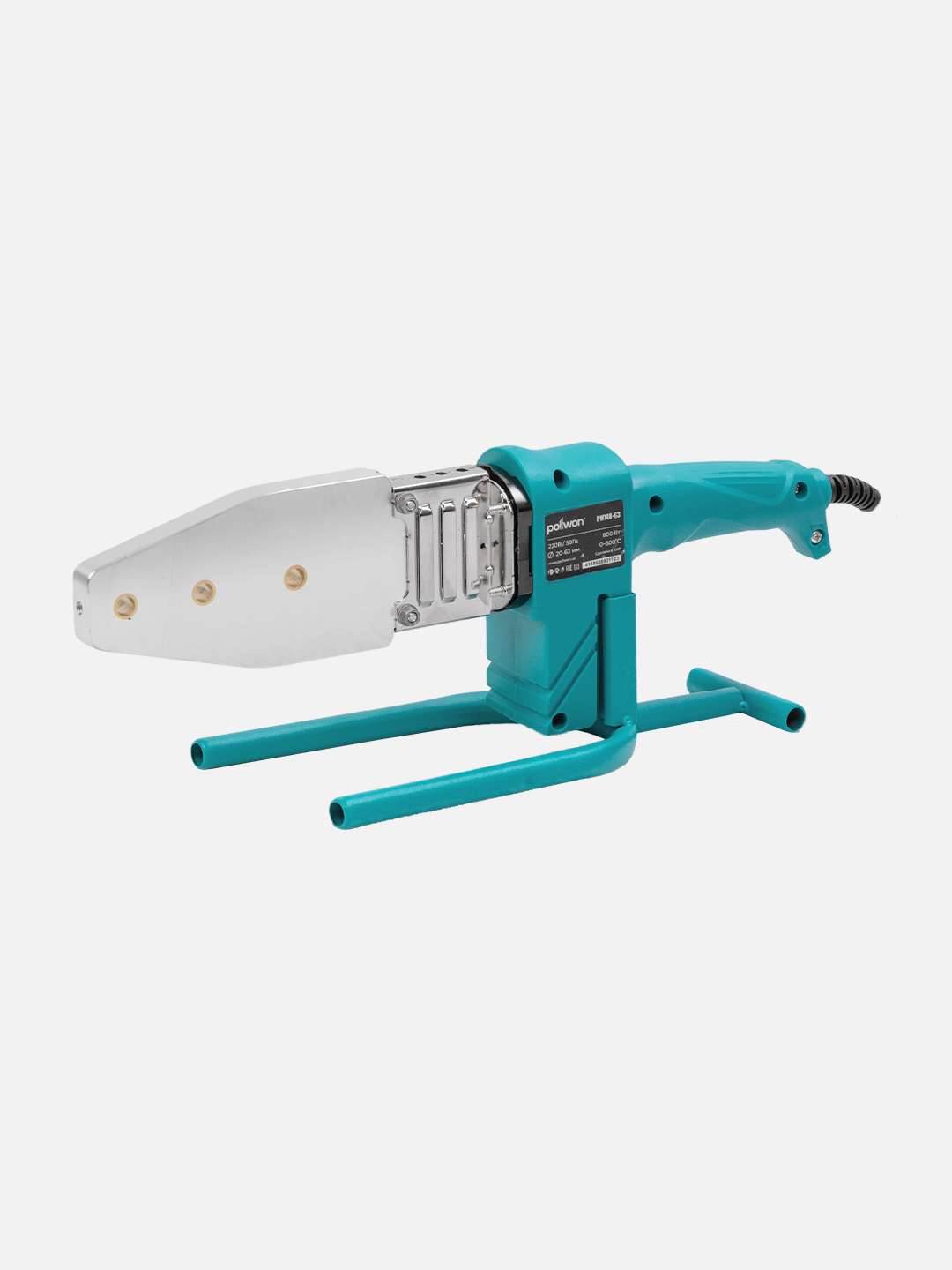 Паяльник для пластиковых труб Pollwon (PW148-63, 800 Вт)