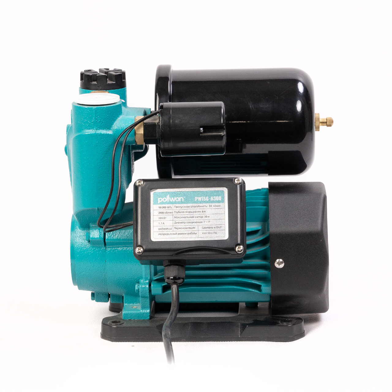 Насос водяной автоматический Pollwon (PW156-A300, (300 Вт))