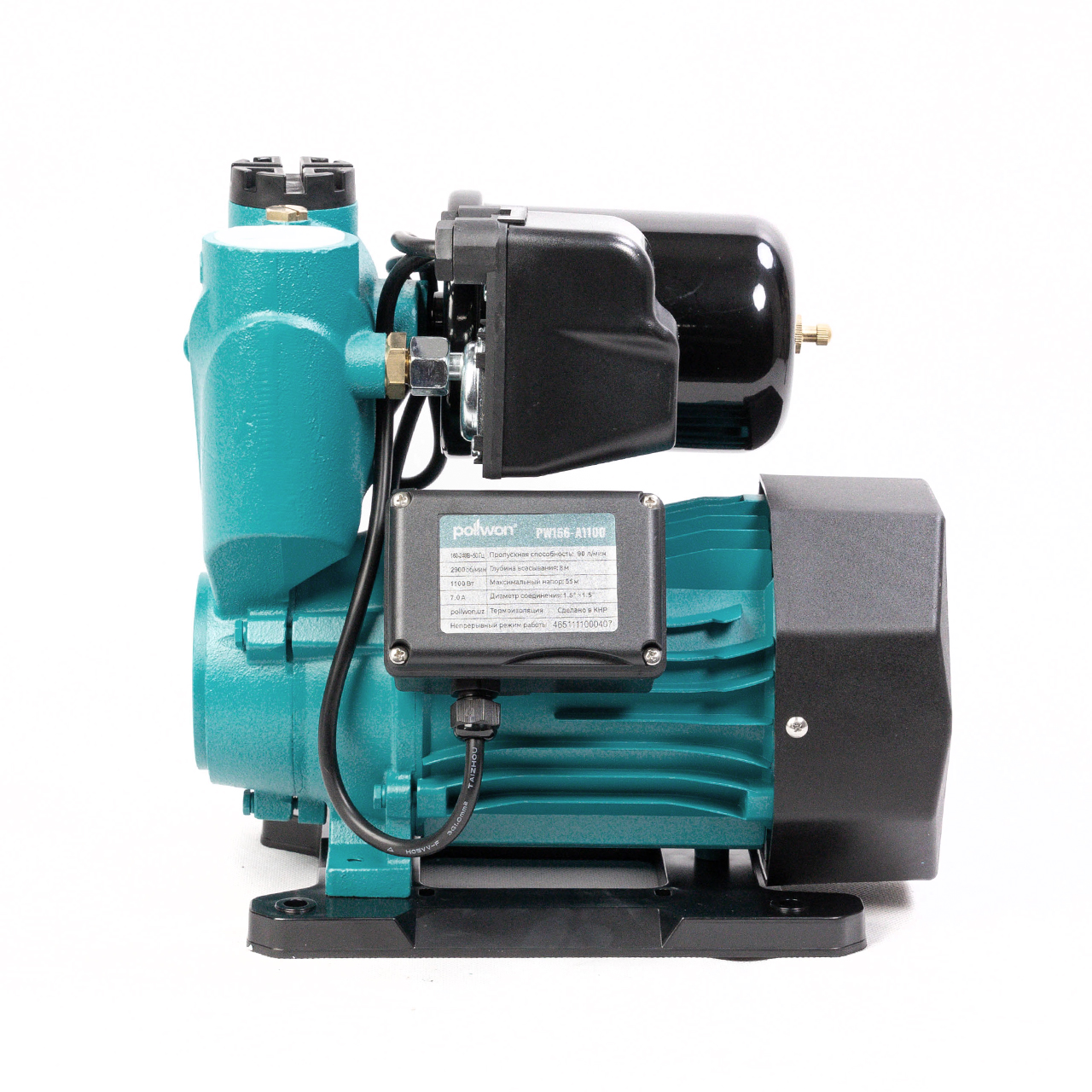 Насос водяной автоматический Pollwon (PW156-A1100, (1100 Вт))