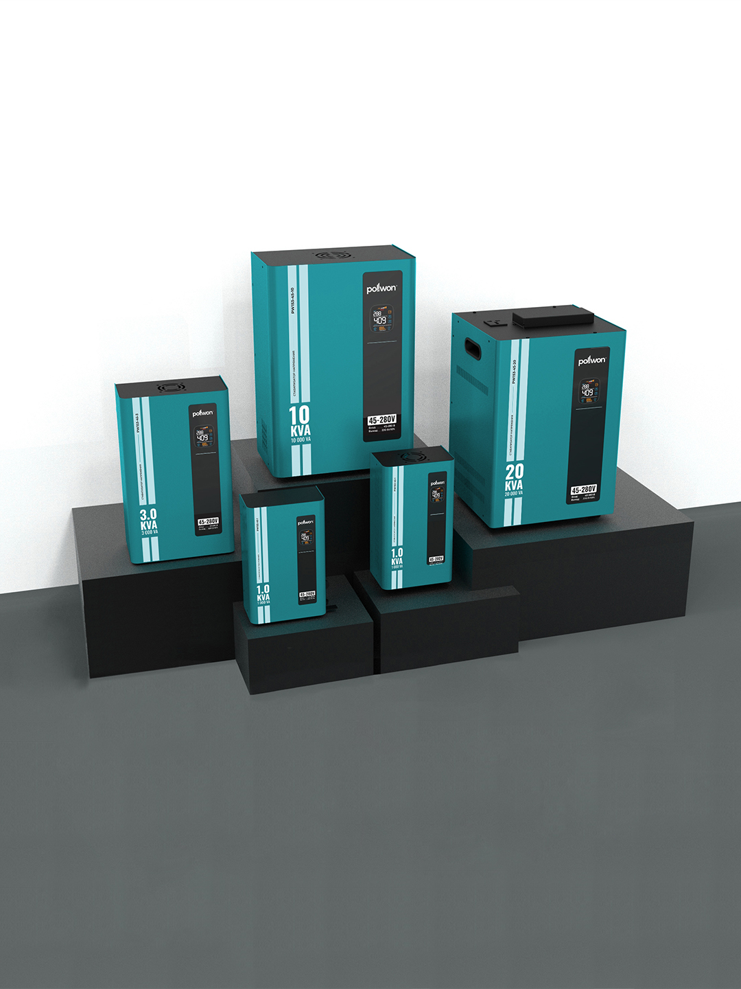 Стабилизатор PW153-95-15 KVA (15кВ/А)