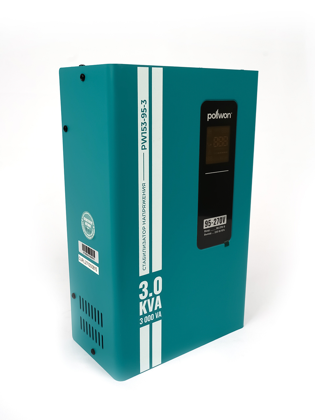 Стабилизатор PW153-95-3 KVA (3кВ/А)