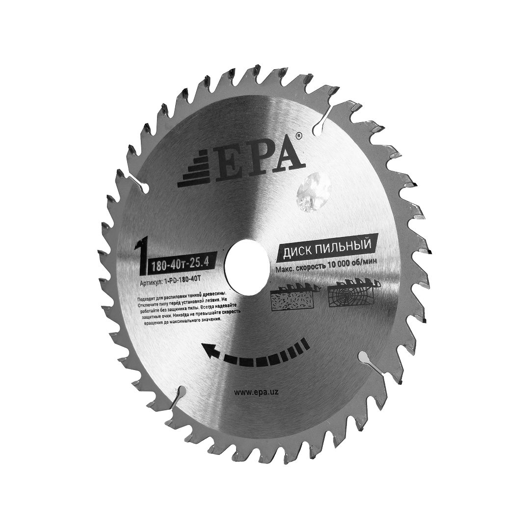 Диск победитовый отрезной EPA   (1PD-18040-25.4,)