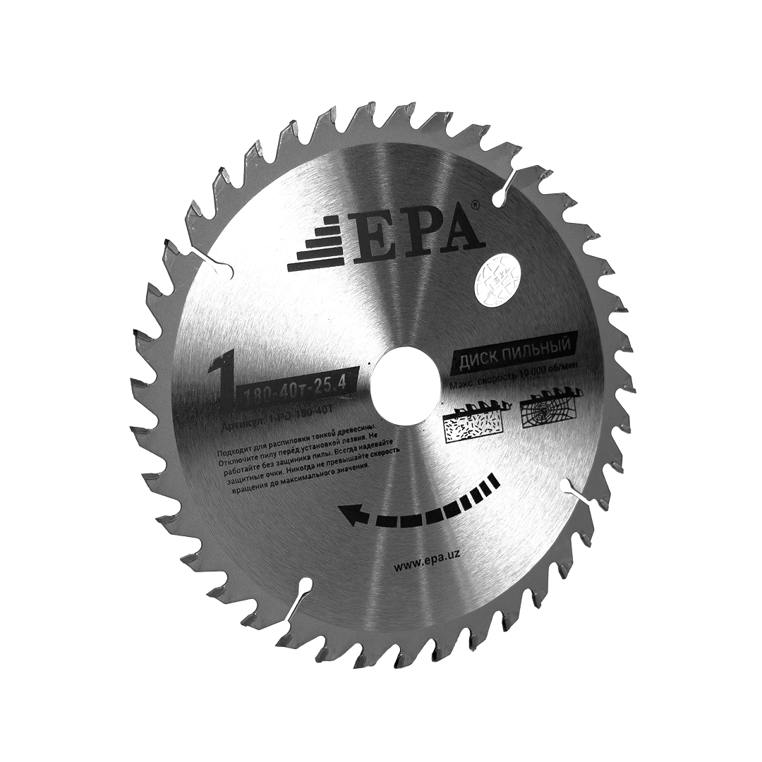 Диск победитовый отрезной EPA   (1PD-18040-25.4,)