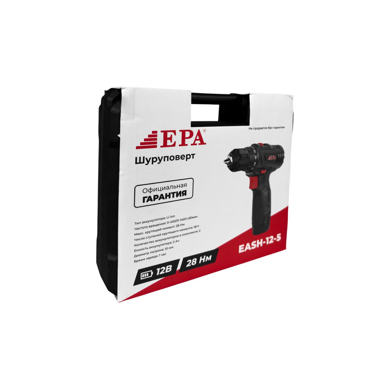 Шуруповерт аккумуляторный EPA (EASH-12-5 12 В)