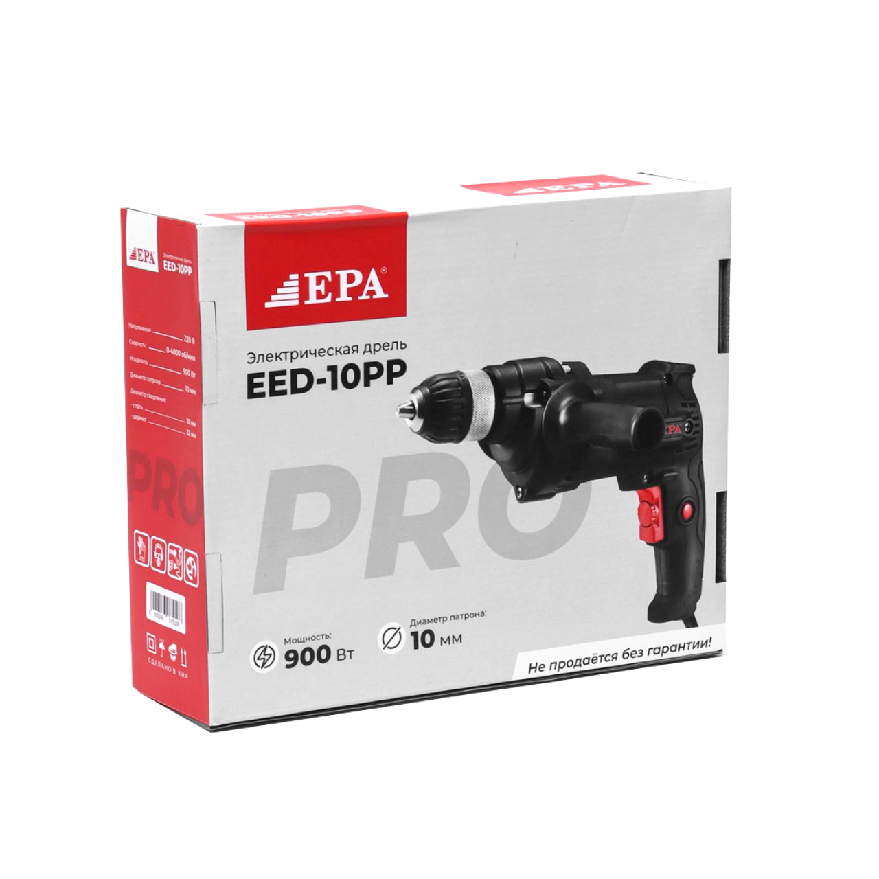 Дрель электрическая EED-10PP PRO (900Вт)