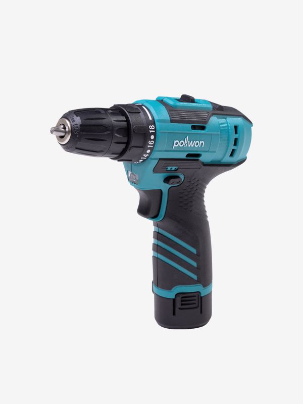 Шуруповерт аккумуляторный Pollwon (PW100-12/25, 12 В)