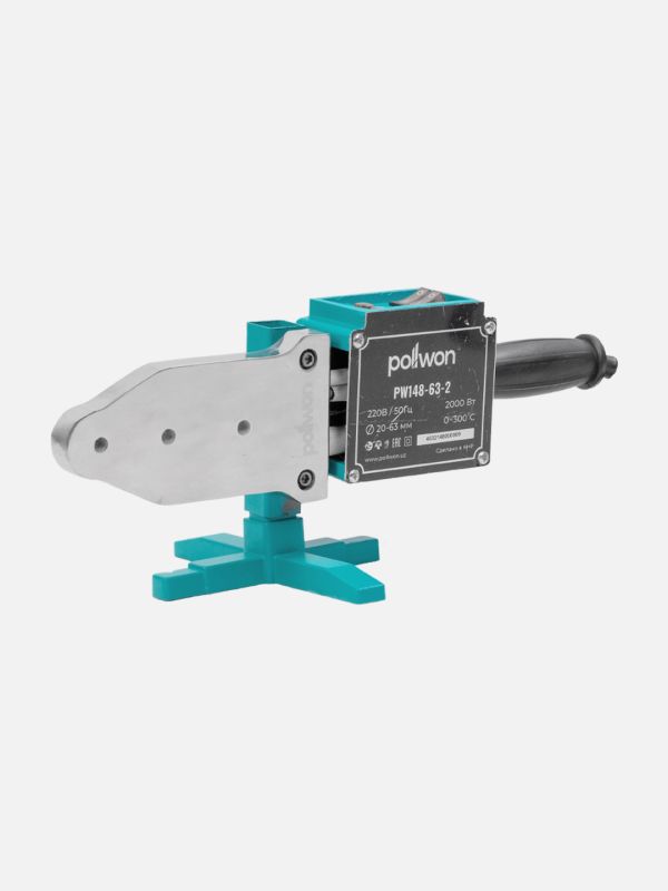 Паяльник для пластиковых труб Pollwon (PW148-63-2, 2000 Вт)