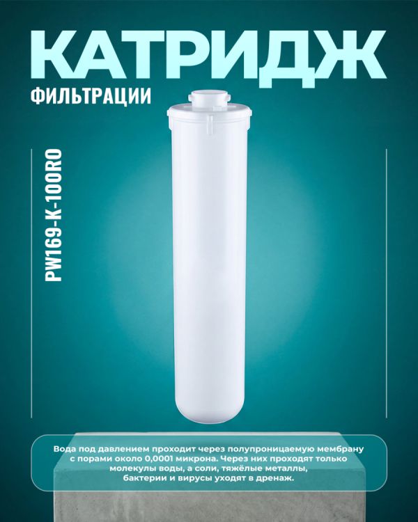 Картридж для водяного фильтра PW169-K-100RO